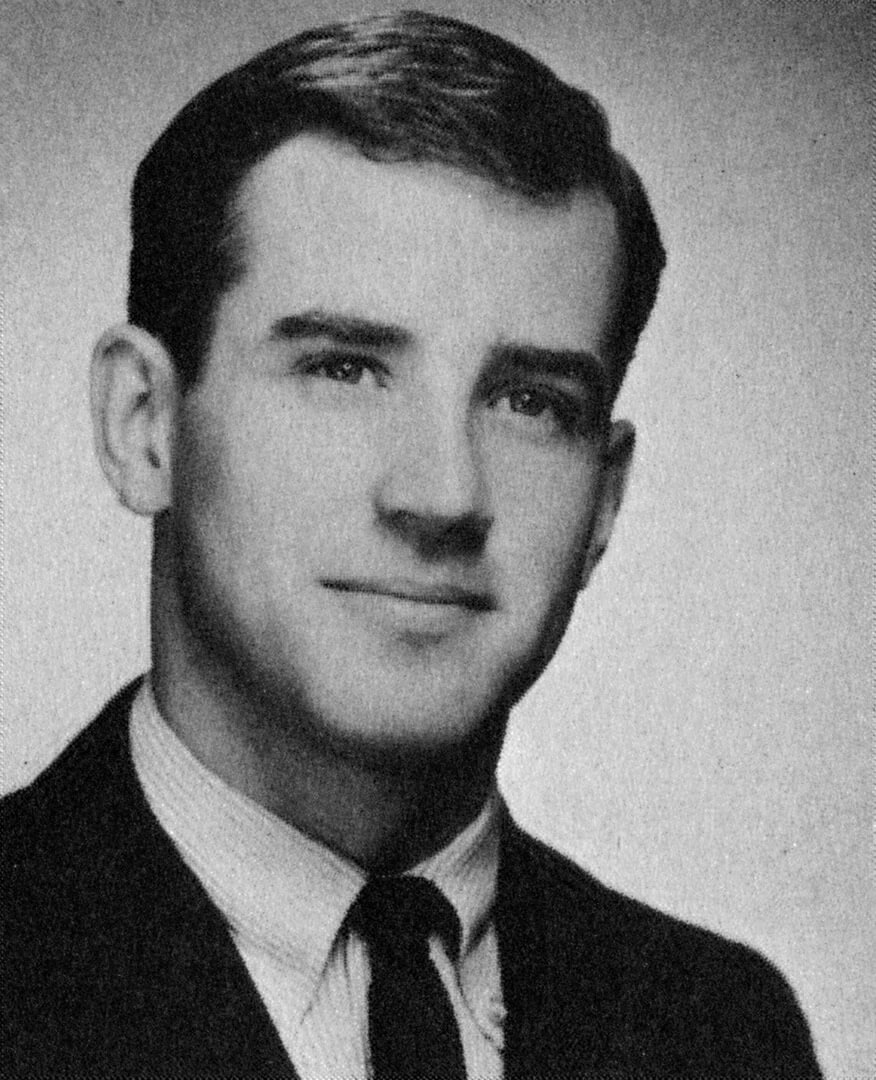 Joe Biden in 1965 Edition of Blue Hen Yearbook